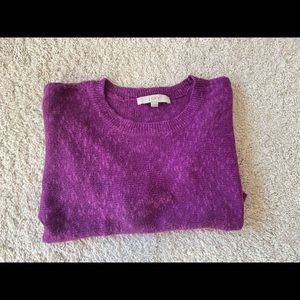 Gem-inspired Purple Loft Sweater Top available now!